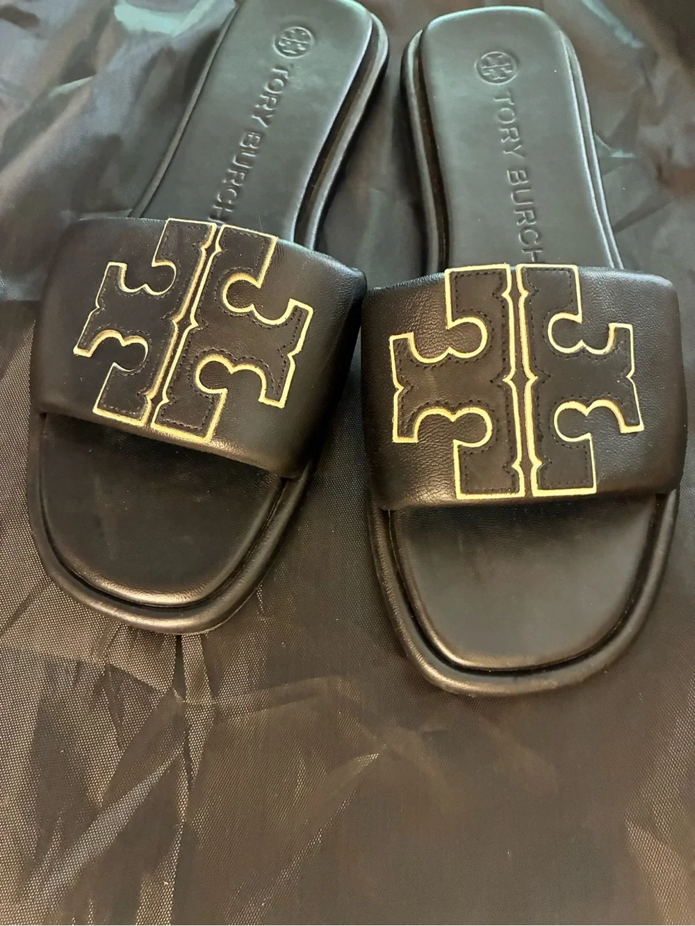Tory Burch Double-T Sport Slide Sandal